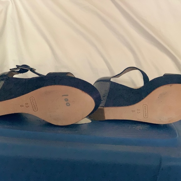 Coach Wedge heels sandals - Picture 1 of 2